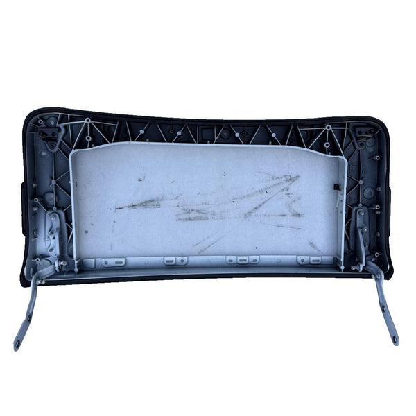 16-24 TESLA MODEL X REAR RIGHT UPPER DOOR WINDOW GLASS FRAME OEM, 102878200