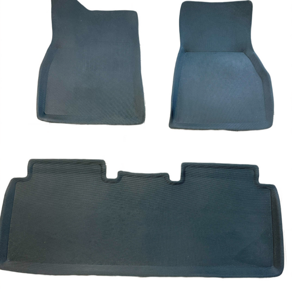 2017-2023 Tesla Model 3 All Weather Floor Mat Set of 3 Black