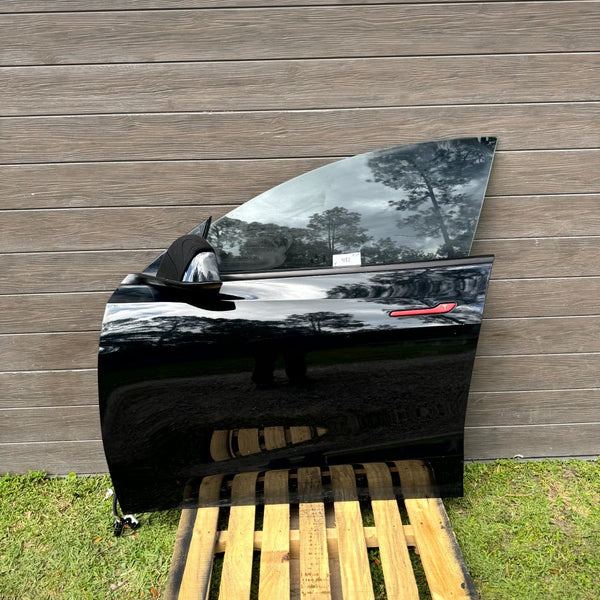 2020 - 2024 TESLA MODEL Y FRONT LEFT SIDE DOOR SHELL ASSEMBLY OEM, 1505460-E0-A