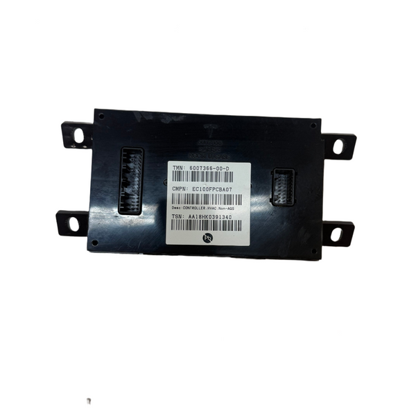 2016 - 2020 TESLA MODEL S CLIMATE TEMPERATURE CONTROL MODULE OEM, 6007366-00-D