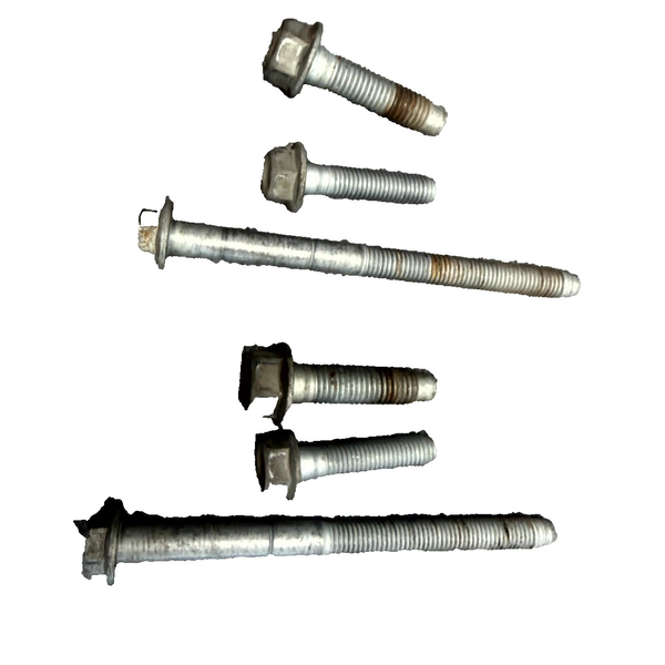 2012 - 2016 TESLA MODEL S FRONT SUBFRAME OR SUSPENSION BOLT SET OF 6 OEM