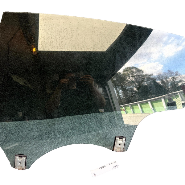 2017-2023 TESLA MODEL 3 REAR LEFT DOOR SHELL PANEL WINDOW GLASS OEM, 43R-014529