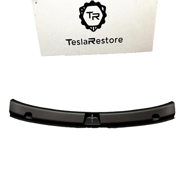 2017-2024 TESLA MODEL 3 Y TRUNK LATCH LOCK SILL SCUFF PLATE TRIM OEM, 149463100C