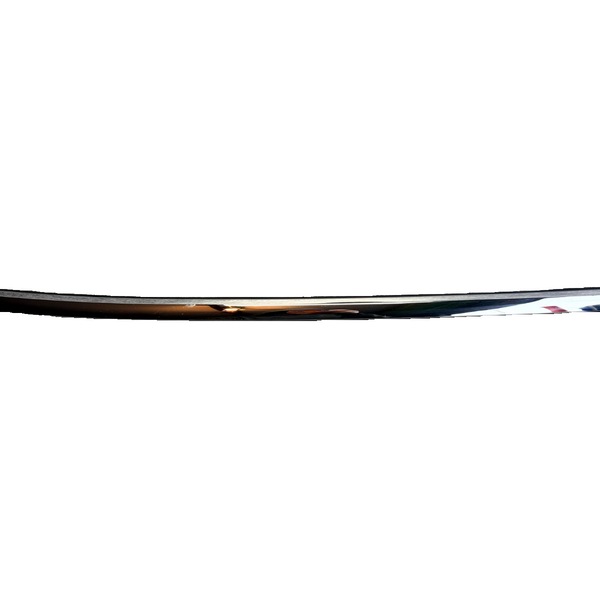 12-20 TESLA MODEL S REAR RIGHT SIDE DOOR CHROME BELT MOLDING OEM, 1038395-80-A