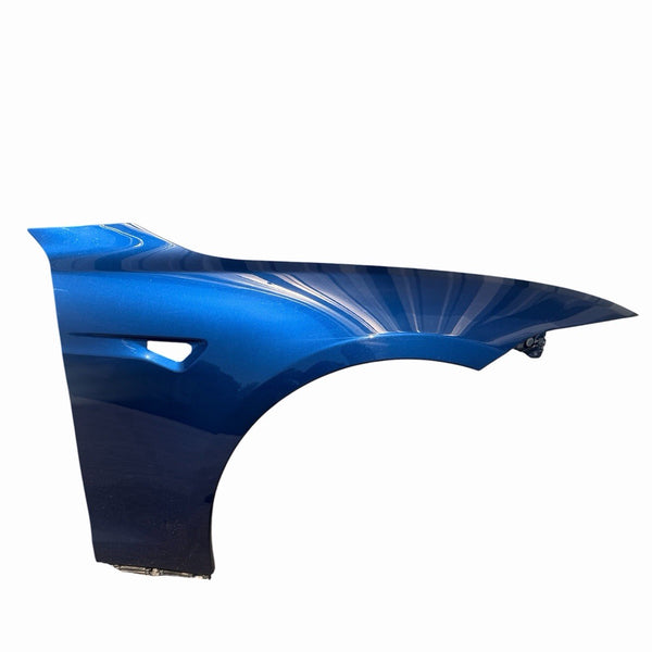 12-20 OEM Tesla Model S Front Right Passenger Fender Panel Black BLUE OEM
