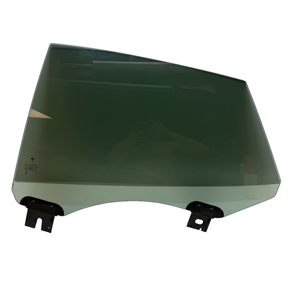 12-20 Tesla Model S Rear Left Driver Side Door Window Glass 43R-001074