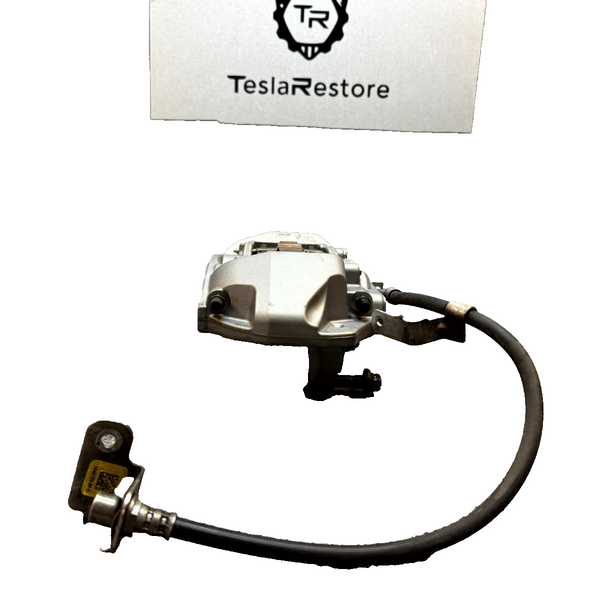 2017-2023 TESLA MODEL 3 FRONT RIGHT SIDE BRAKE CALLIPER W/HOSE OEM, 1044622-00-E
