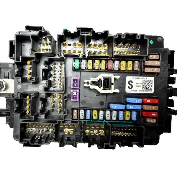 12-20 TESLA MODEL S RIGHT UNDER HOOD FUSE BOX RELAY JUNCTION OEM, 1034409-00-A