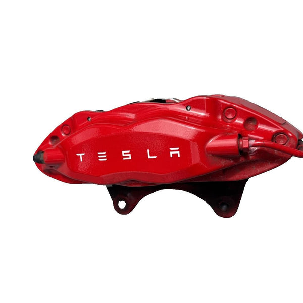 12-20 TESLA MODEL S FRONT LEFT SIDE BRAKE CALIPER BREMBO OEM, 1007794-01-D