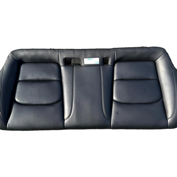 2017-2023 TESLA MODEL 3 REAR LOWER BOTTOM SEAT CUSHION BLACK OEM, 1452685-00-B
