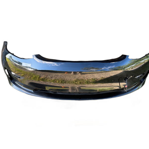 2017-2023 Tesla 3 Front Bumper Cover With Sensor Holes Black