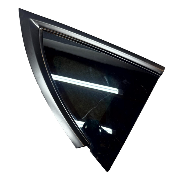 2020 - 2024 TESLA MODEL Y RIGHT REAR SIDE QUARTER WINDOW GLASS OEM, 1495741-00-J