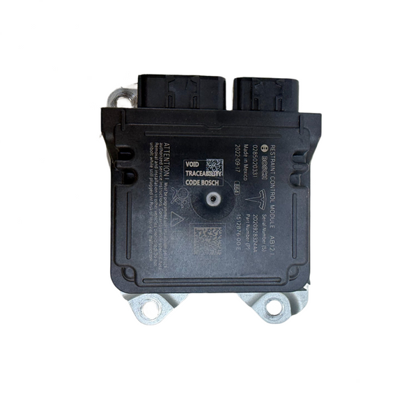 2017 - 2023 TESLA MODEL 3 RESTRAINT DIAGNOSTIC COMPUTER MODULE OEM, 1512876-00-E
