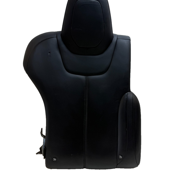 2012-2020 TESLA MODEL S REAR RIGHT SEAT UPPER CUSHION BLACK LEATHER