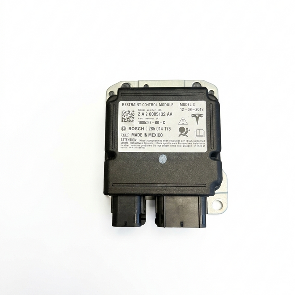 2017-2023 TESLA MODEL 3 SAFETY RESTRAINT COMPUTER CONTROL MODULE OEM