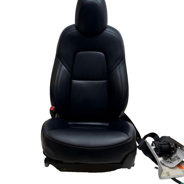 2017-2023 Tesla Model 3 Front Left Driver Side 1st Row Seat Black 1456942-00-E