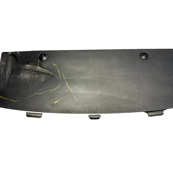 17-23 TESLA MODEL 3 REAR BUMPER UNDERBODY TOW HITCH CAP COVER OEM 1460156-00-A