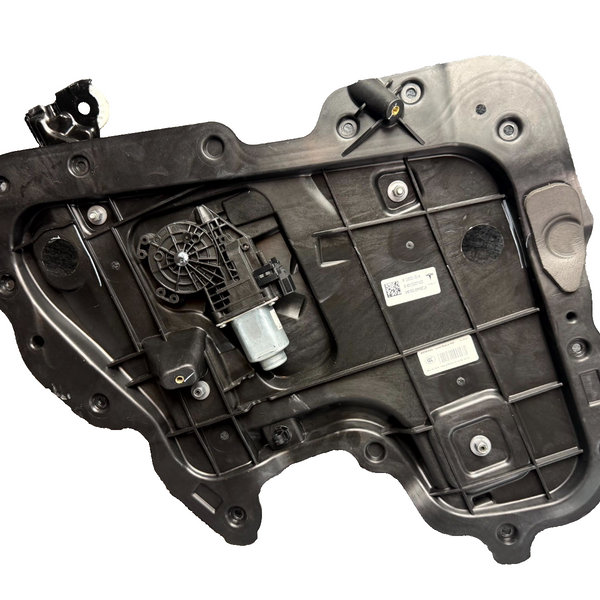 17–23 TESLA MODEL 3 REAR LEFT DOOR WINDOW REGULATOR W/ MOTOR OEM, 1096622-00-K