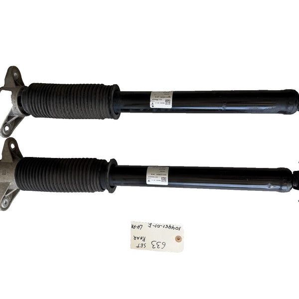17 - 23 TESLA MODEL 3 REAR LEFT & RIGHT SHOCK STRUT ABSORBER OEM, 1044461-01-E