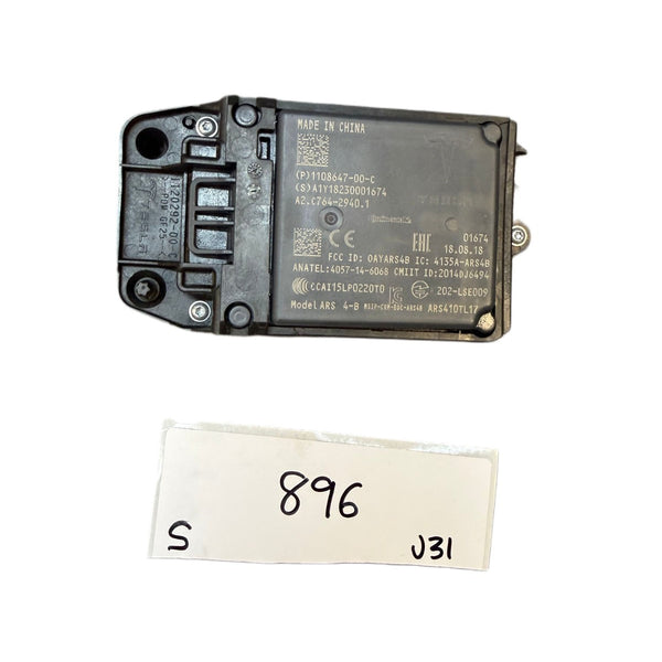 2016-2020 Tesla Model S Adaptive Cruise Control Sensor Radar Module 1108647-00-C