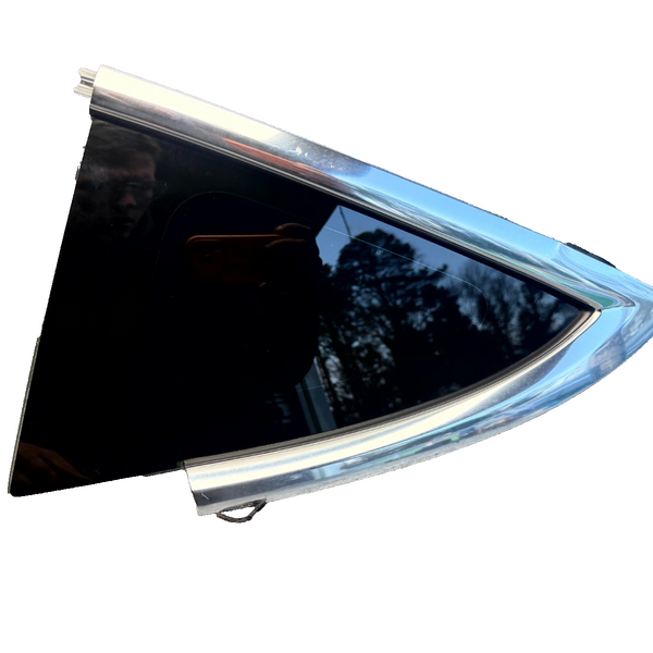 2017-2023 TESLA MODEL 3 REAR LEFT SIDE QUARTER WINDOW GLASS OEM, 1080703-00-G