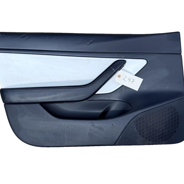 2016-2020 TESLA MODEL X FRONT LEFT SIDE DOOR TRIM PANEL OEM, 1055327-21-M