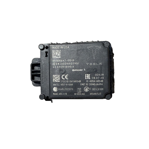 2017 – 2023 TESLA MODEL 3 FRONT DISTANCE RADAR SENSOR MODULE OEM, 1108647-00-D