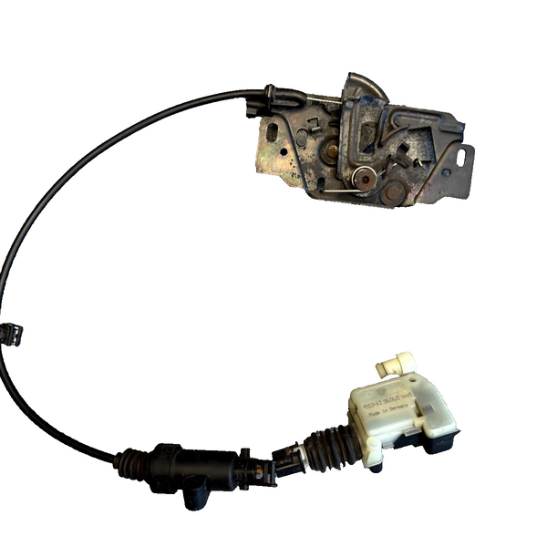 12–16 TESLA MODEL S FRONT HOOD LOCK LATCH RELEASE CABLE ASSY OEM, 1033011-00-B