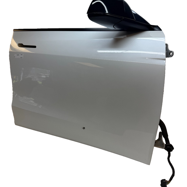 2020-24 Tesla Model Y Front Right Passenger Side Complete Door Assembly White