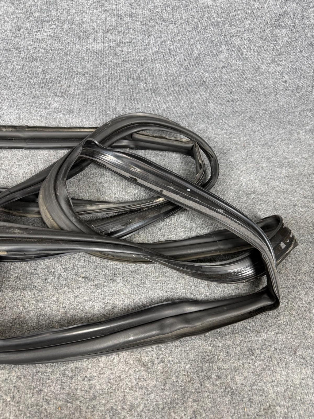 16-24 Tesla Model X Rear Left Driver Side Door Body Weatherstrip Rubber Seal OEM