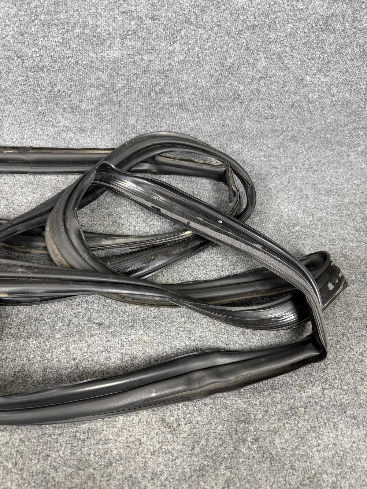 16-24 Tesla Model X Rear Left Driver Side Door Body Weatherstrip Rubber Seal OEM