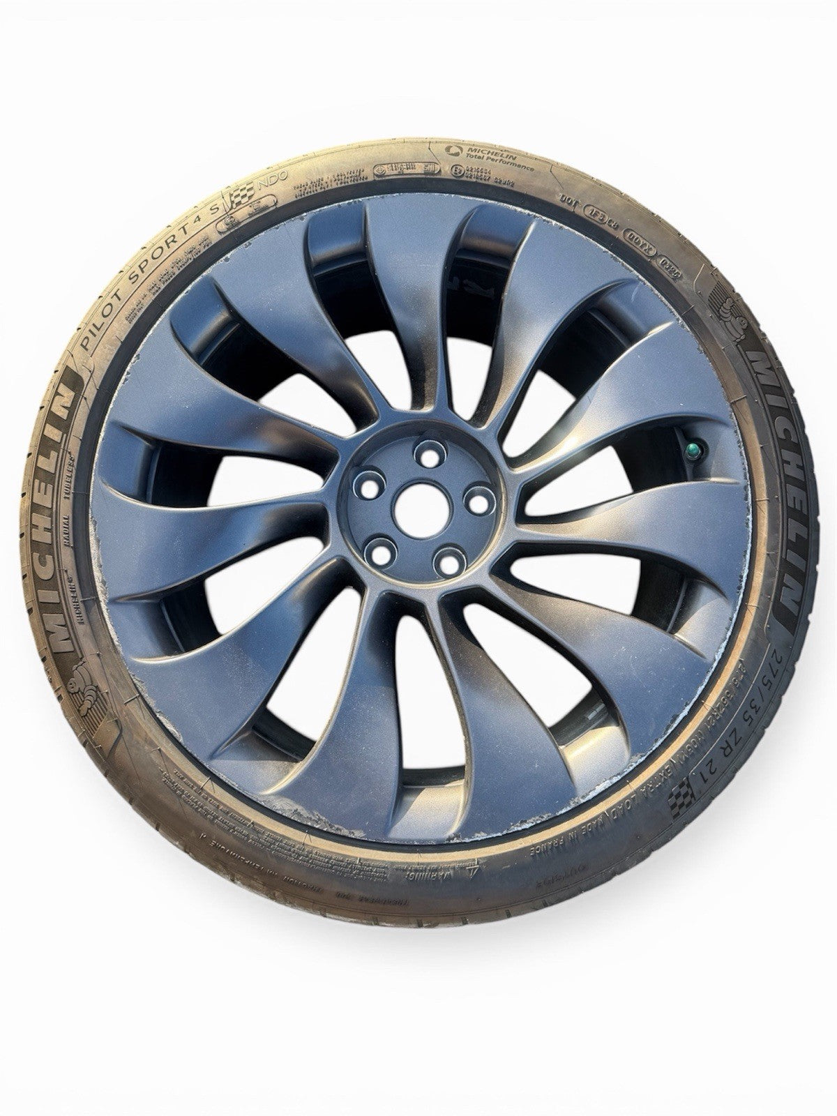 2020- 2024 Tesla Model Y MY Wheel Rim 21x10.5J 48MM 11-Spokes OEM 1188227-00-B