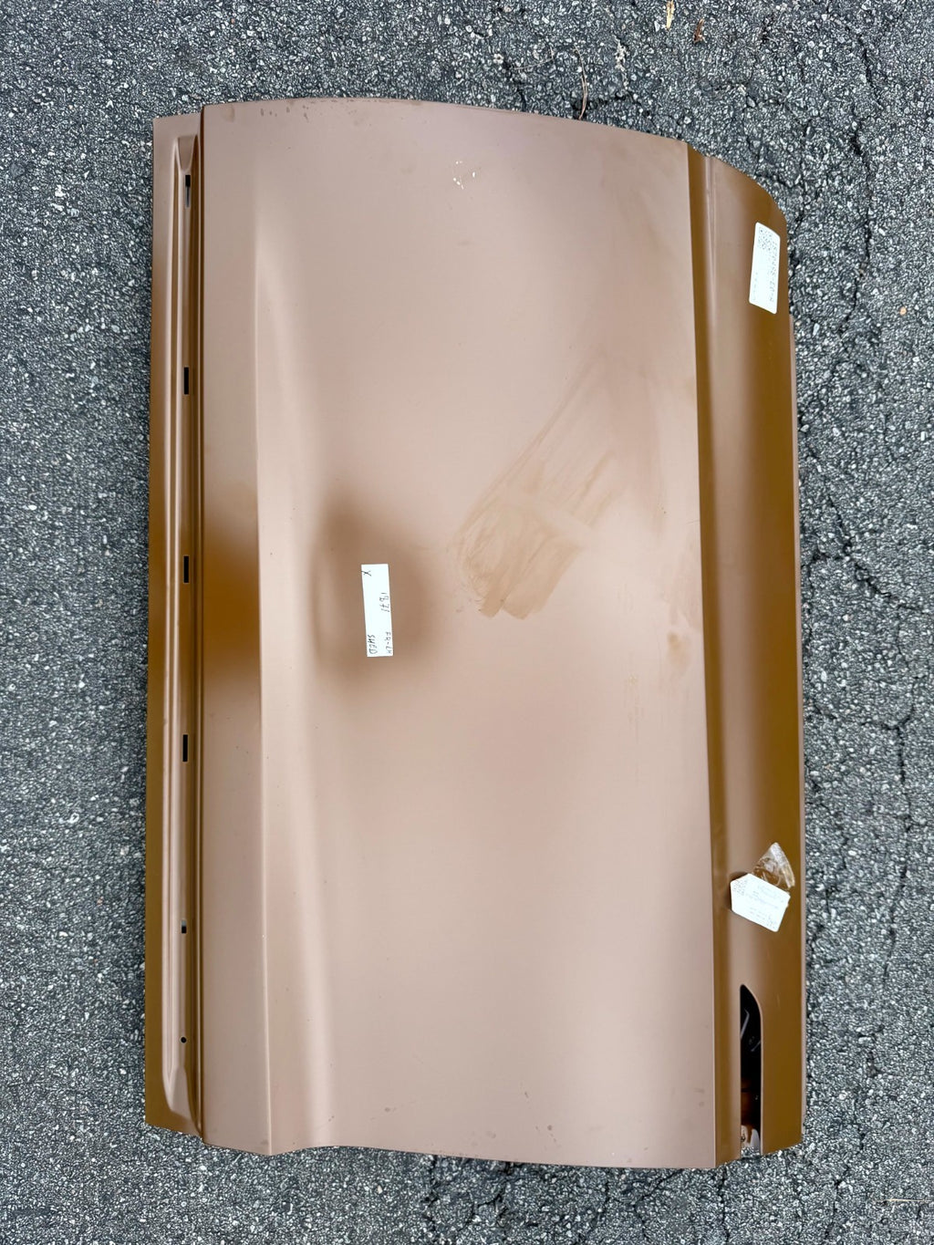 2016 - 2026 TESLA MODEL X FRONT LEFT DRIVER SIDE DOOR SHELL OEM, 1570495-E0-A