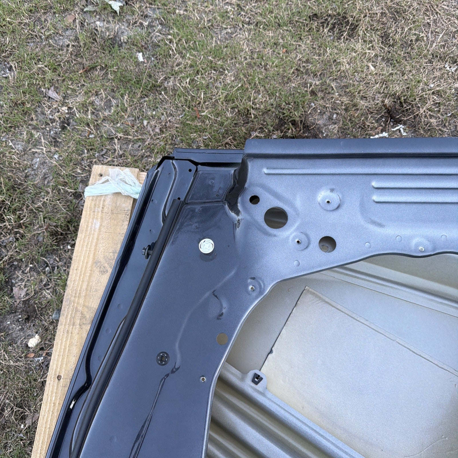2020-2024 Tesla Model Y Rear Passenger Side Door Shell Panel Right Gray PMNG