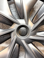 2020 - 2024 TESLA MODEL Y GEMINI WHEEL RIM HUBCAP COVER OEM, 1044235-00-C