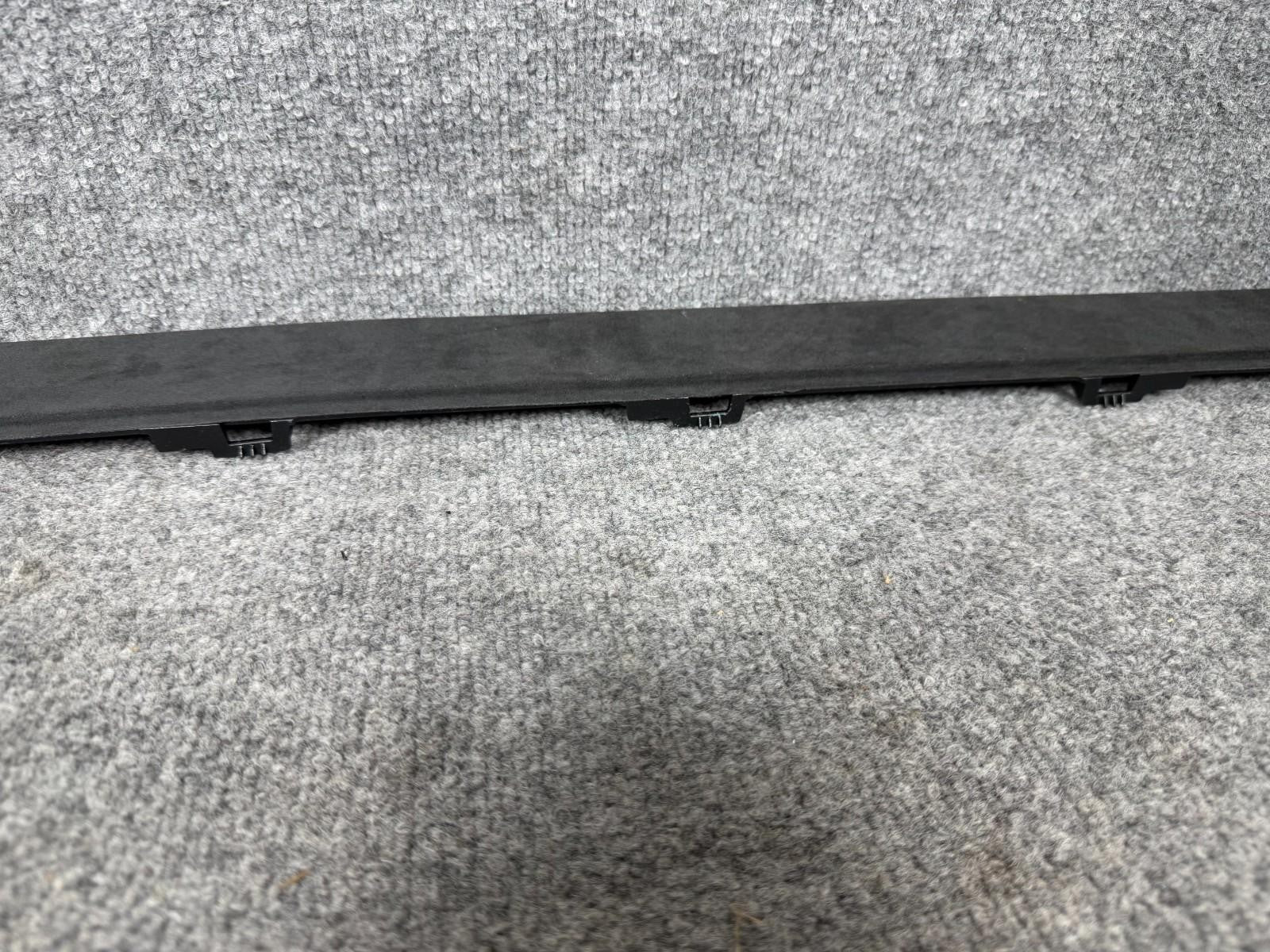 16 - 20 Tesla Model X Rear Left Driver Upper Door Strip Interior Cover Panel OEM