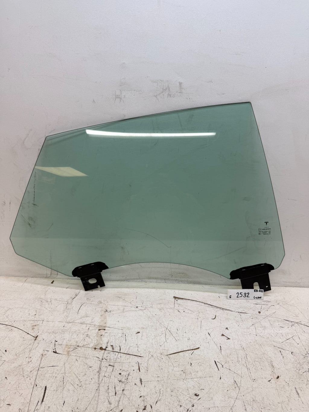 2012-2020 Tesla Model S Rear Right Passenger Side Door Window Glass 43R-001074
