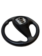 2012-2020 TESLA MODEL S LEATHER STEERING WHEEL ASSEMBLY 1005279-00-D