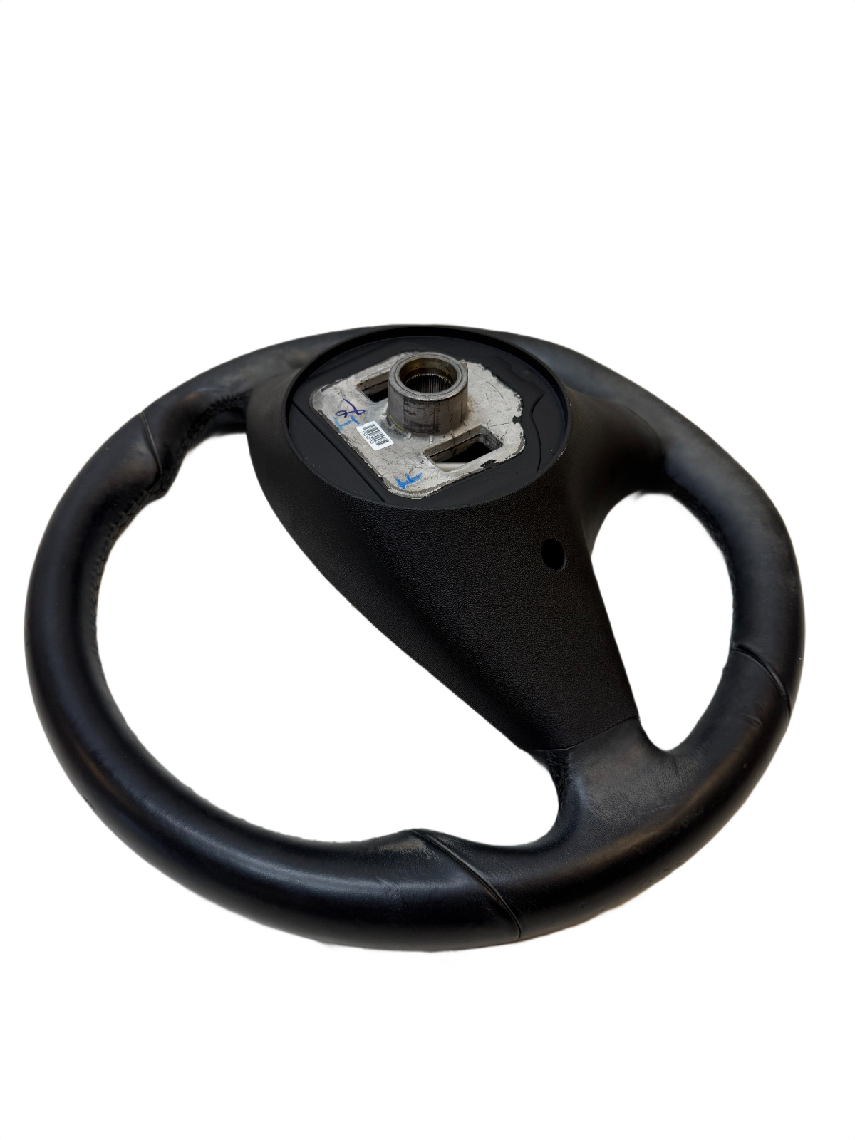 2012-2020 TESLA MODEL S LEATHER STEERING WHEEL ASSEMBLY 1005279-00-D