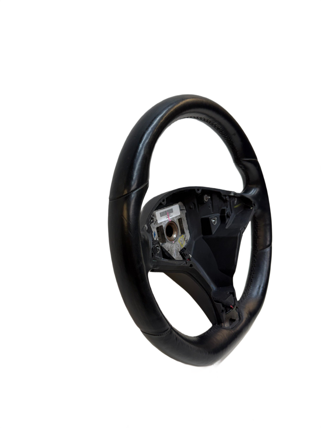 2012-2020 Tesla Model X Driver Steering Wheel Black Assembly OEM 1036774-00-C
