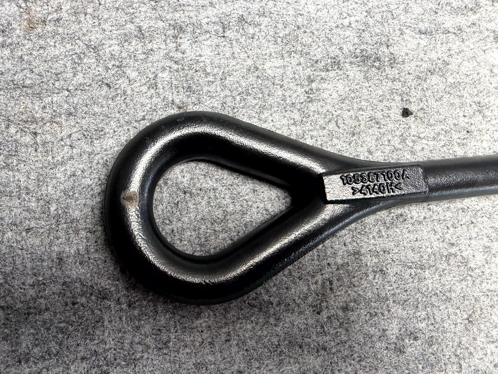 ♦️2016-2020 TESLA MODEL X FRONT TOW HOOK BUMPER TOWING EYE OEM, 1053871-00-A