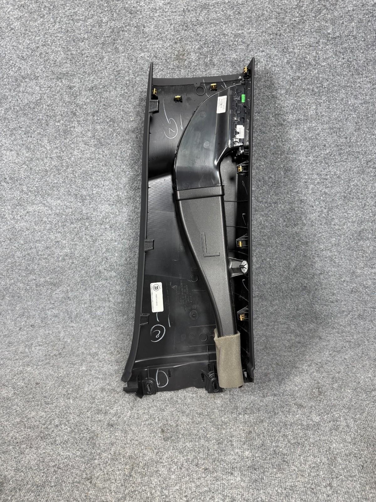 2016-2020 Tesla Model X Left Driver SIde Lower B Pillar Cover Trim Air Vent OEM