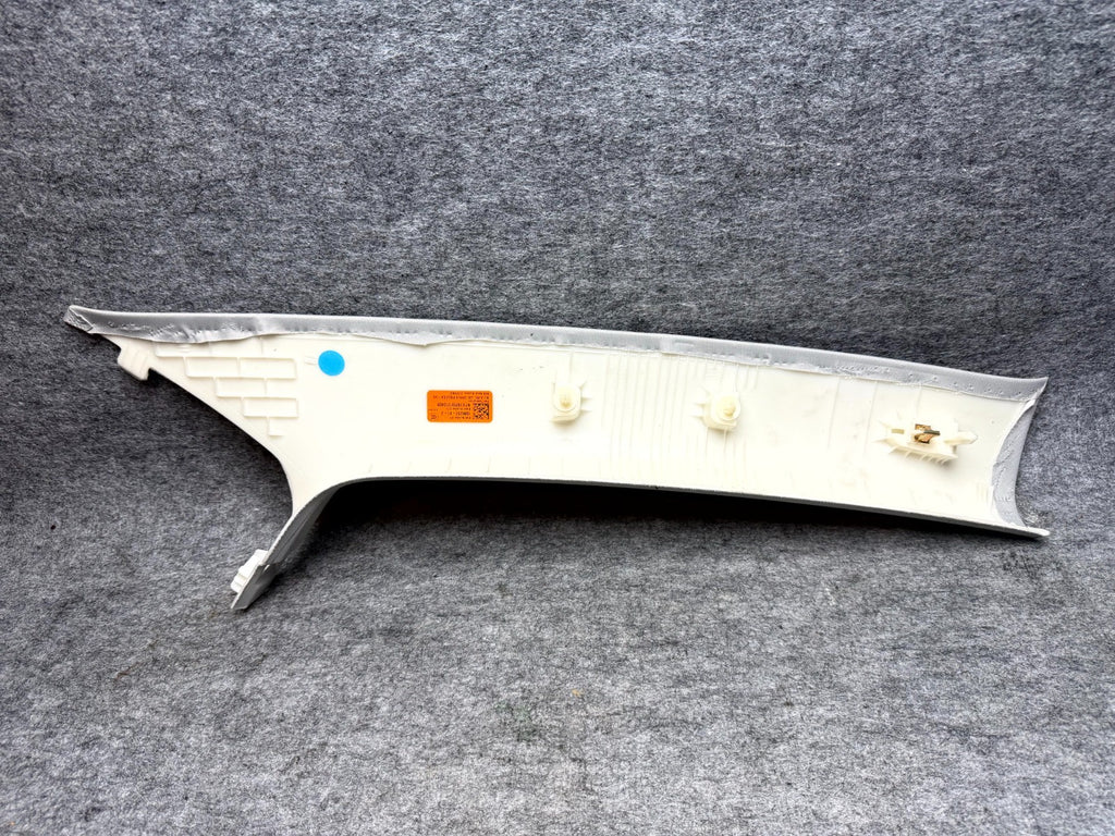 ♦️17-23 TESLA MODEL 3 FRONT LEFT SIDE A PILLAR TRIM COVER PANEL OEM 1086237-91-J