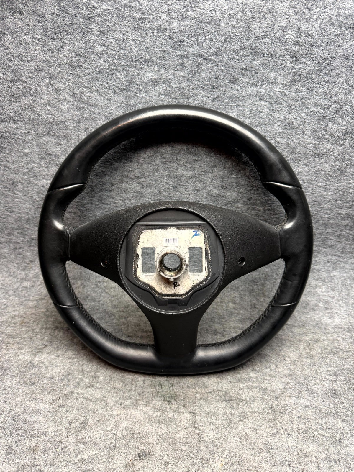 ♦️2012-2020 TESLA MODEL S DRIVER STEERING WHEEL BLACK ASSEMBLY OEM, 1005279-00-D