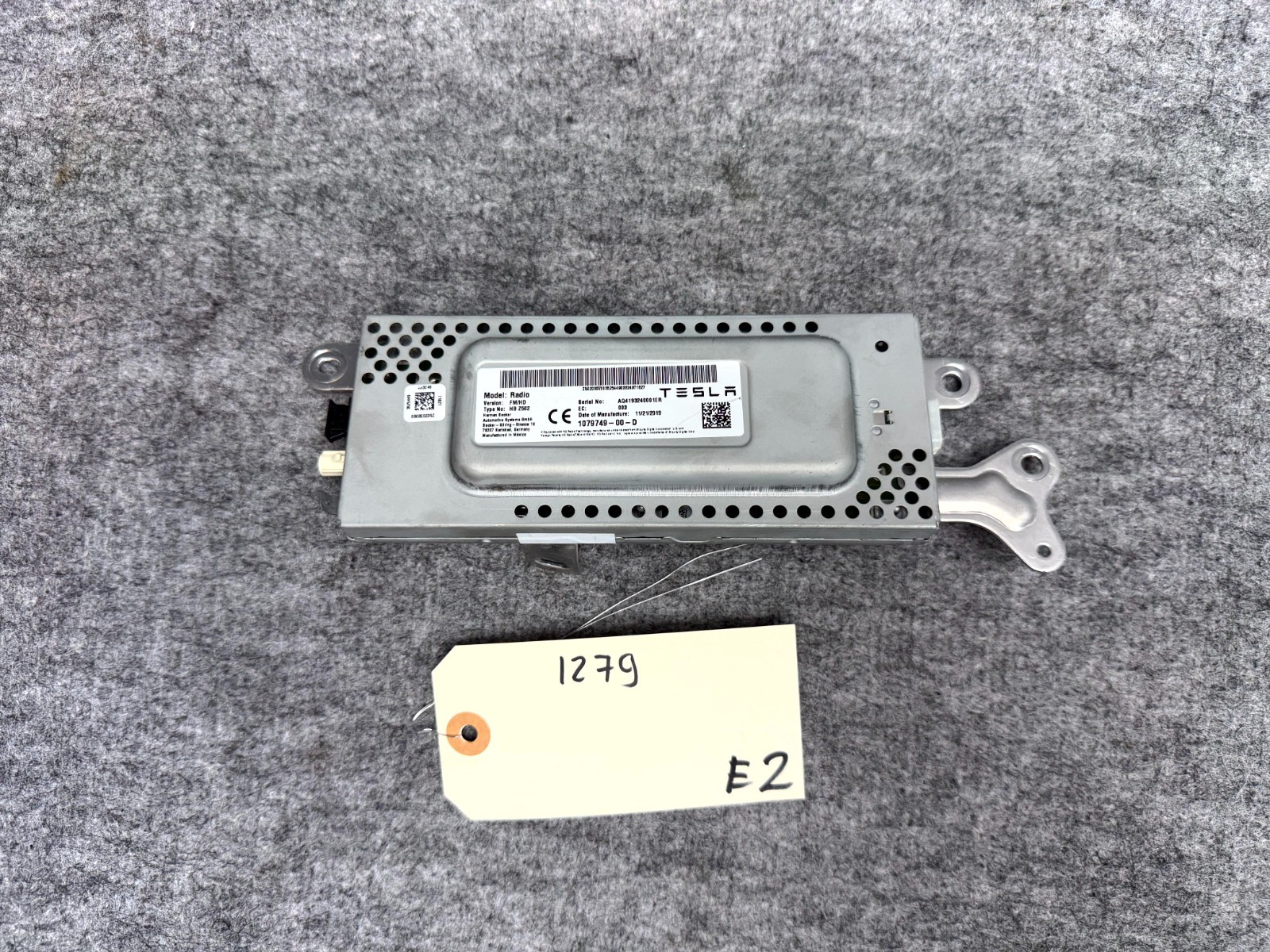 ♦️2017 - 2023 TESLA MODEL 3 RADIO RECEIVER CONTROL MODULE UNIT OEM, 1079749-00-D