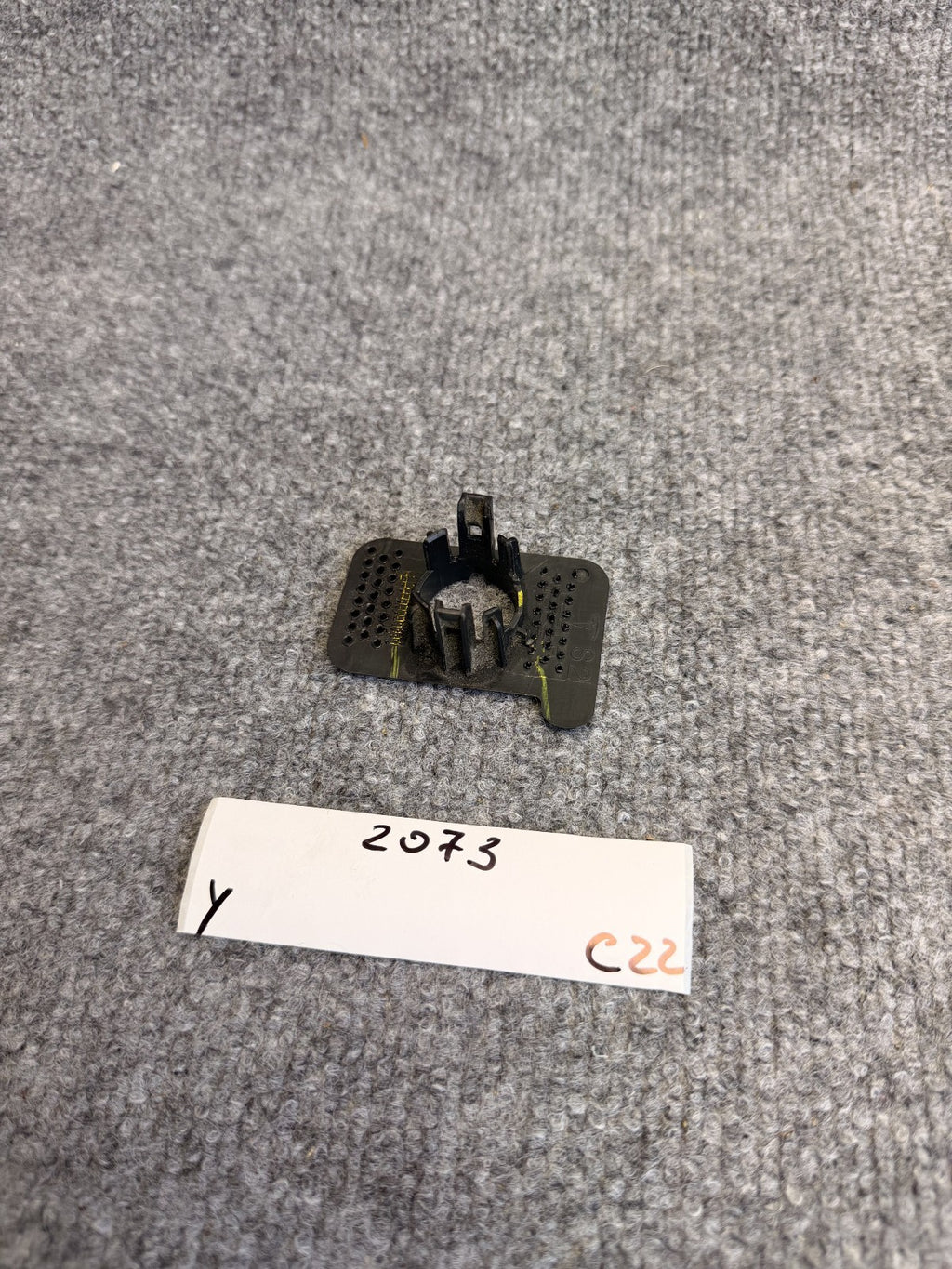 2020 - 2024 TESLA MODEL Y FRONT PARKING SENSOR BRACKET OEM, 1493754-00-A