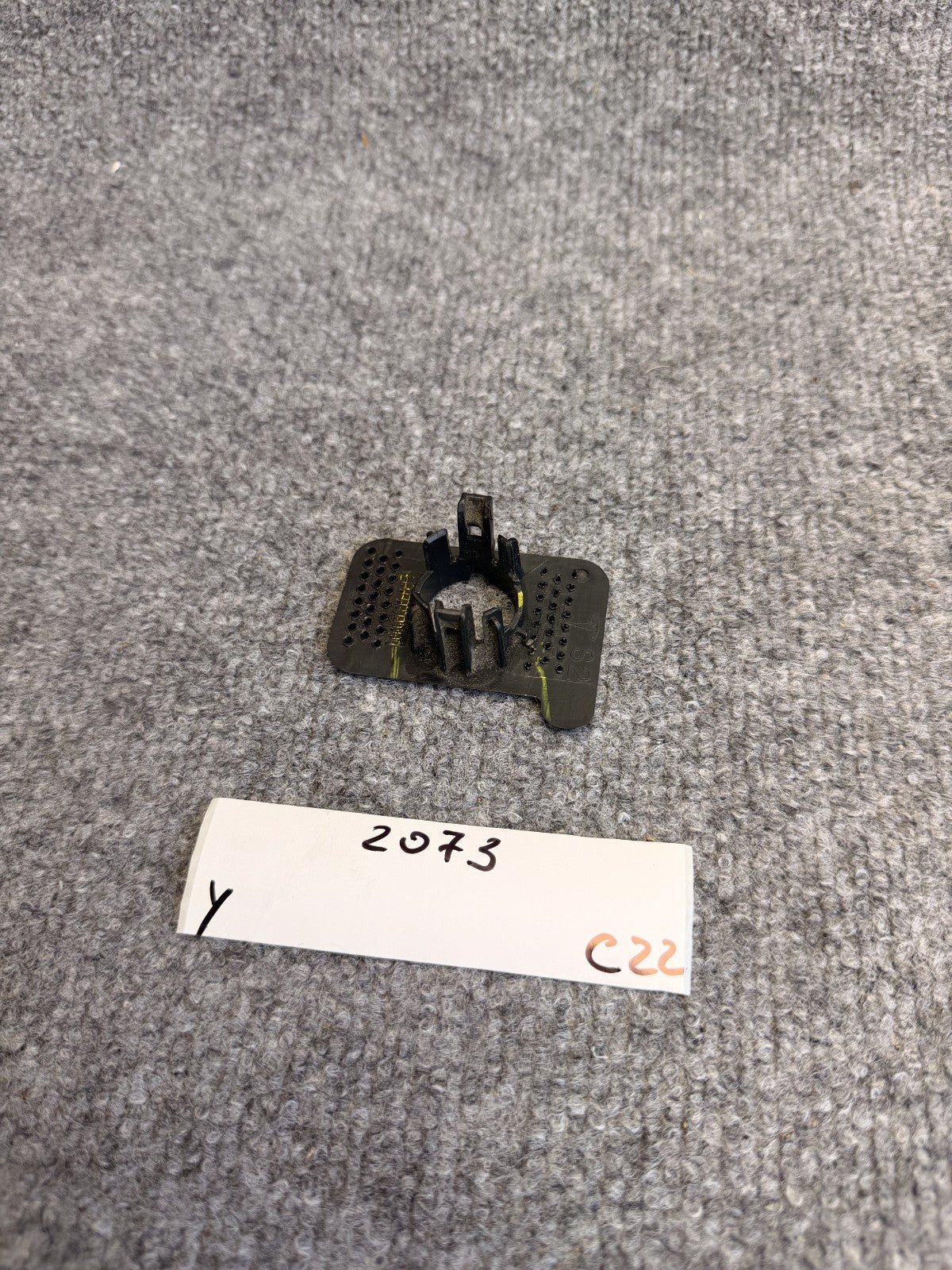 2020 - 2024 TESLA MODEL Y FRONT PARKING SENSOR BRACKET OEM, 1493754-00-A