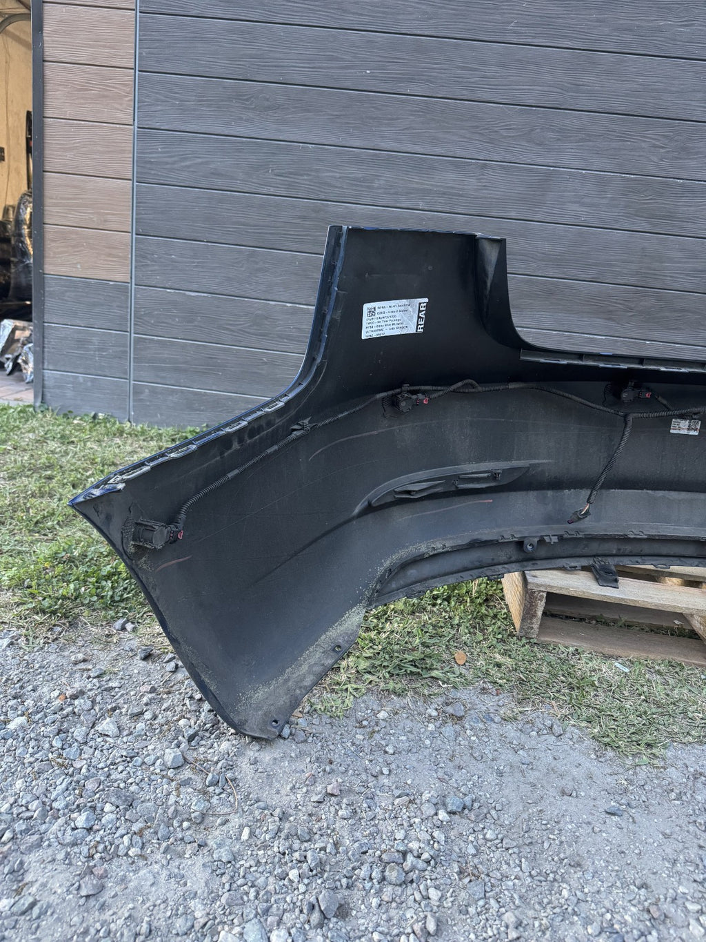 2017 - 2024 TESLA MODEL 3 Y REAR BUMPER COVER BLUE ASSEMBLY OEM