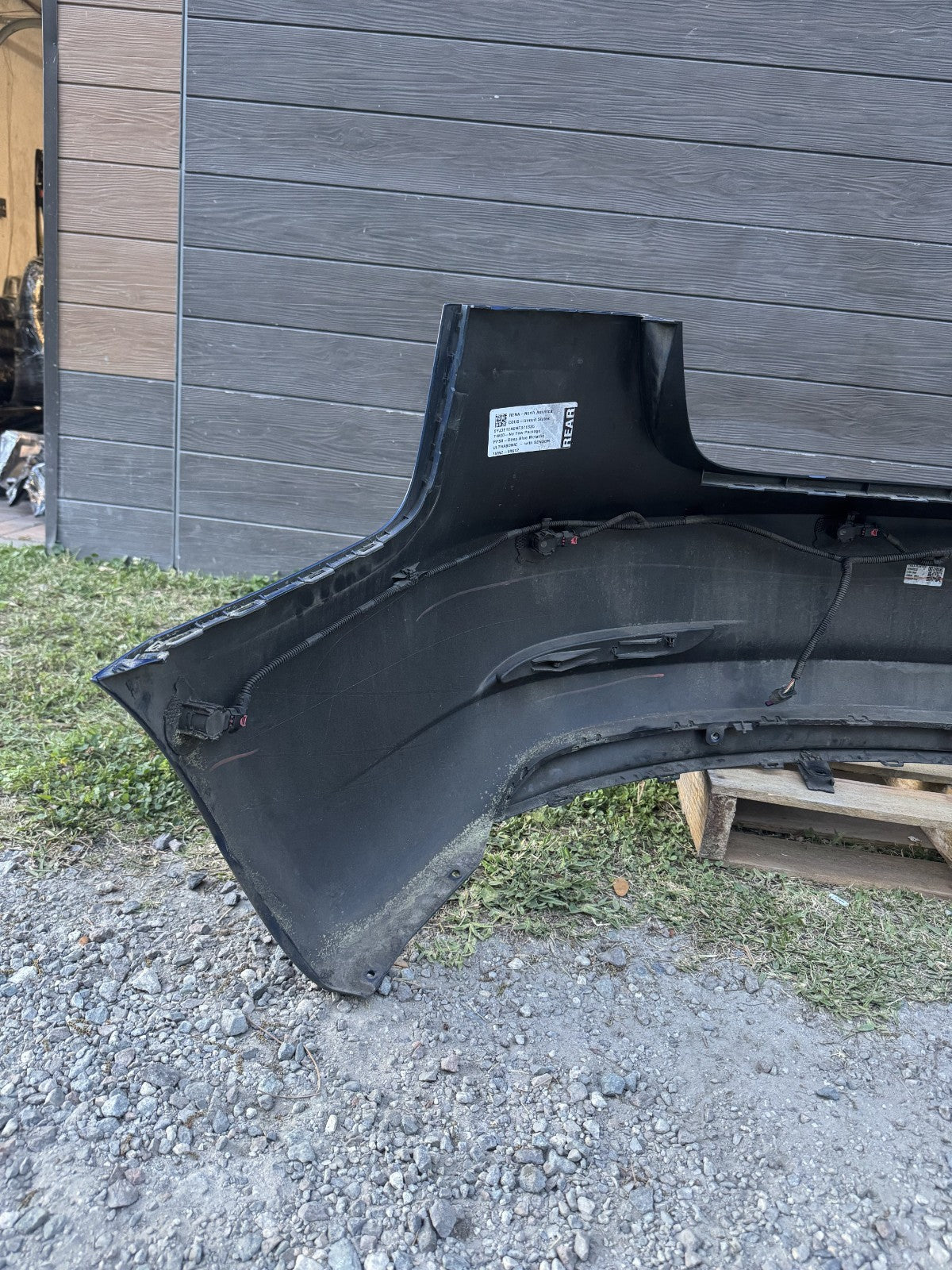 2017 - 2024 TESLA MODEL 3 Y REAR BUMPER COVER BLUE ASSEMBLY OEM