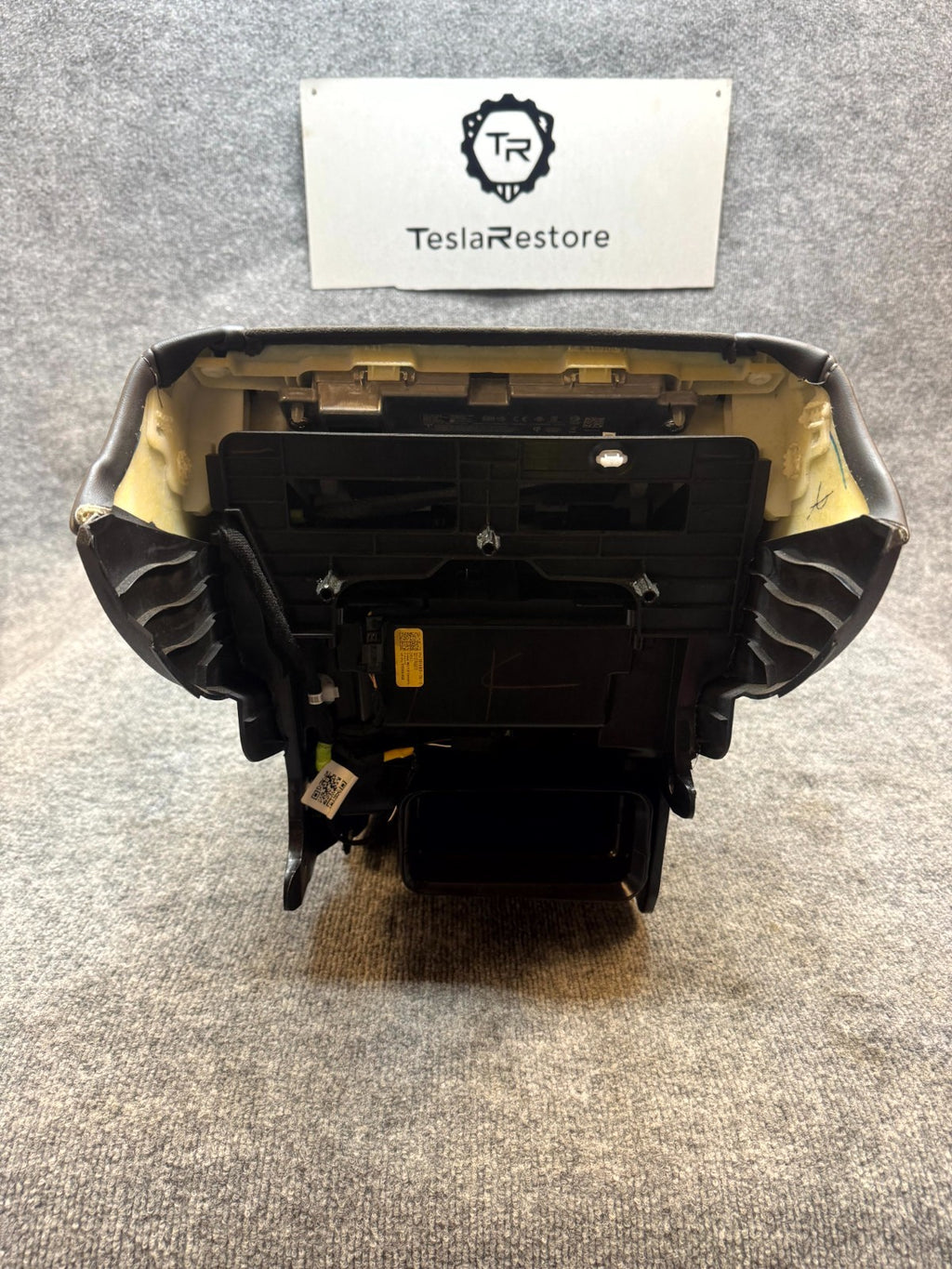 2017-2023 TESLA MODEL 3 FRONT CENTER CONSOLE BASE FRAME PANEL OEM,1755501-70-C